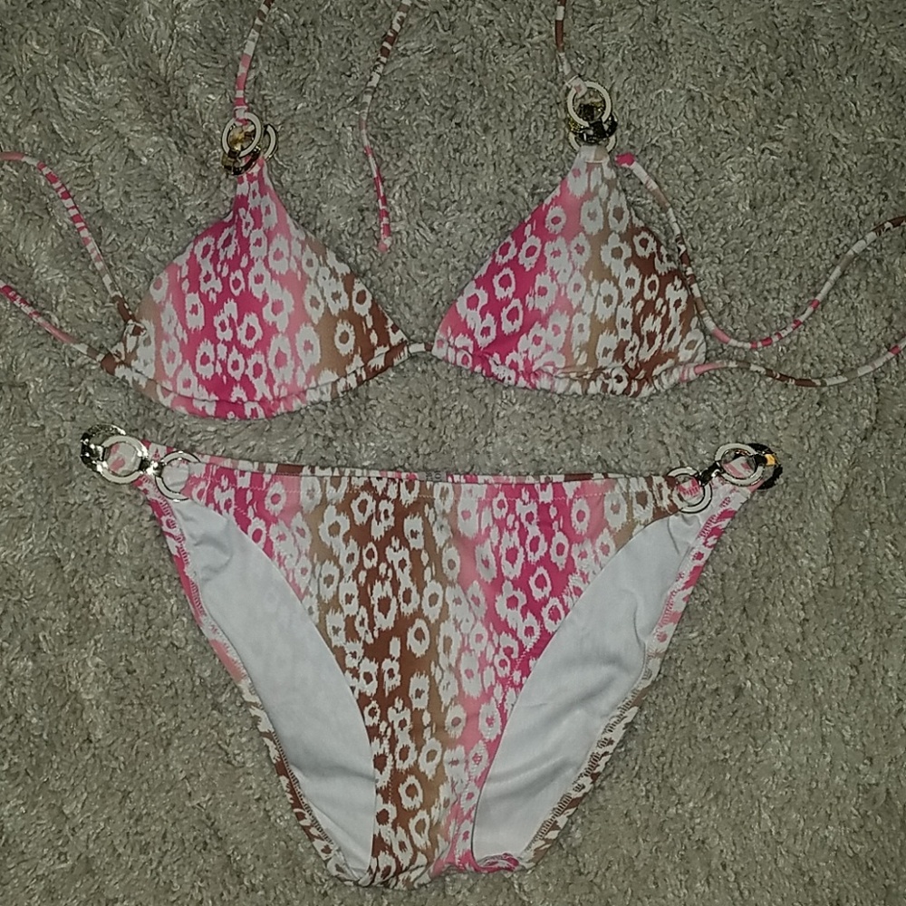Two Piece Leopard Print bikini